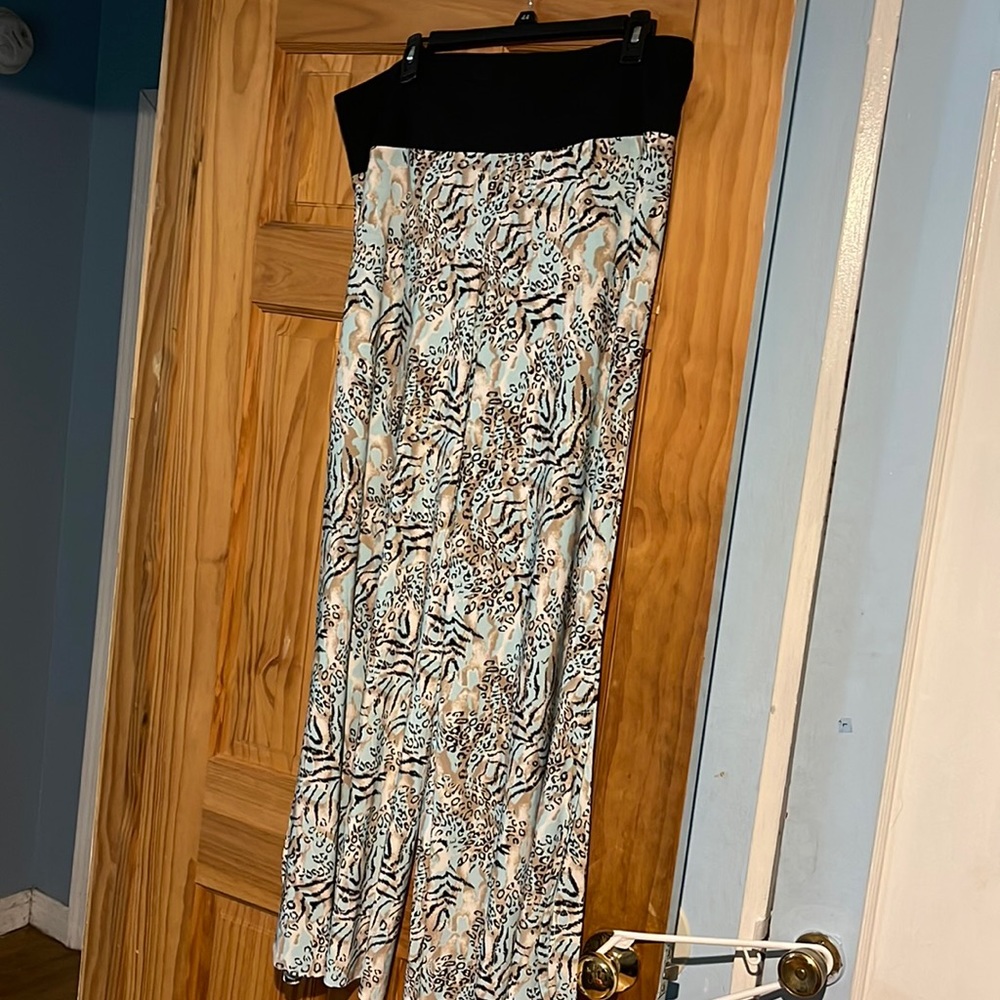 Wide leg pant - with control top